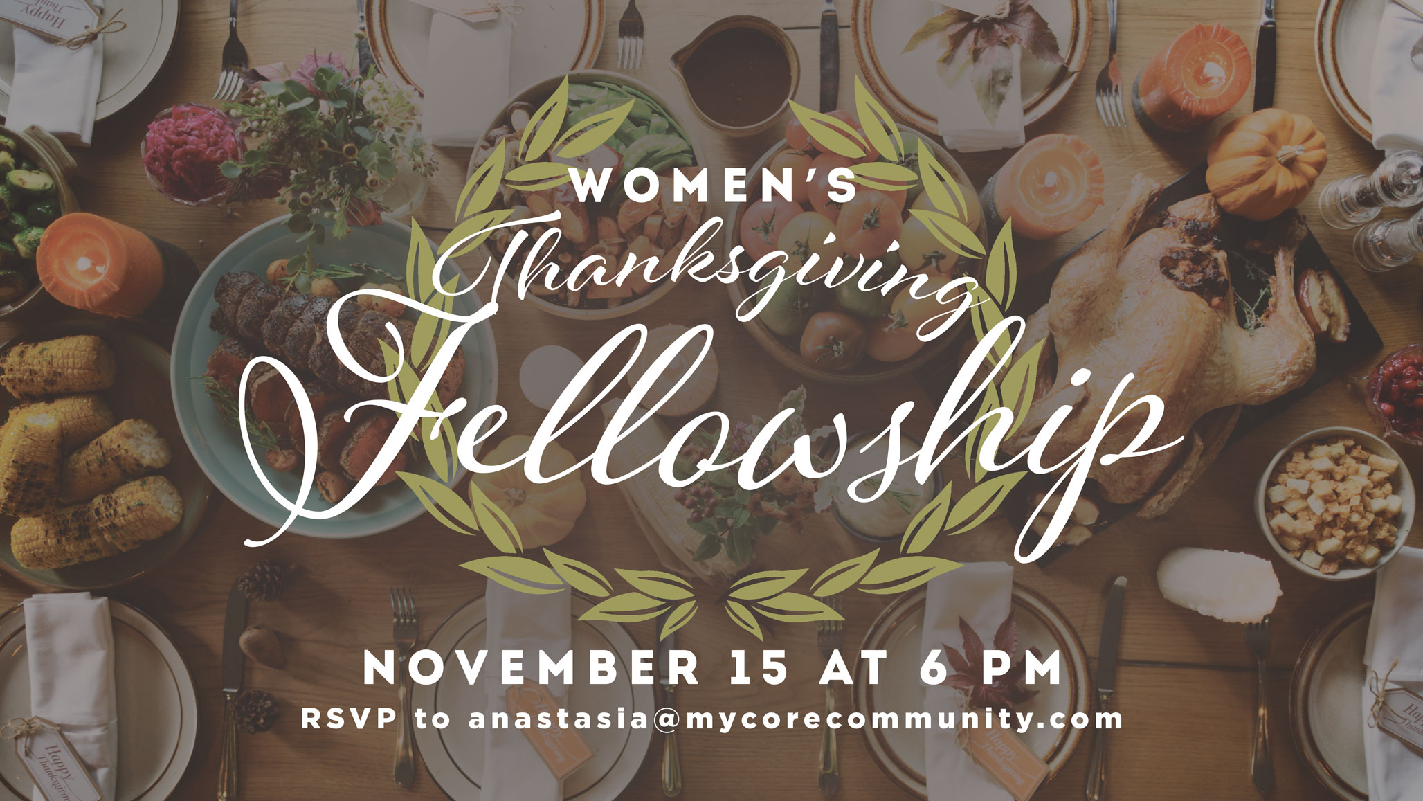 Women's Thanksgiving Fellowship | CORE Christian Community