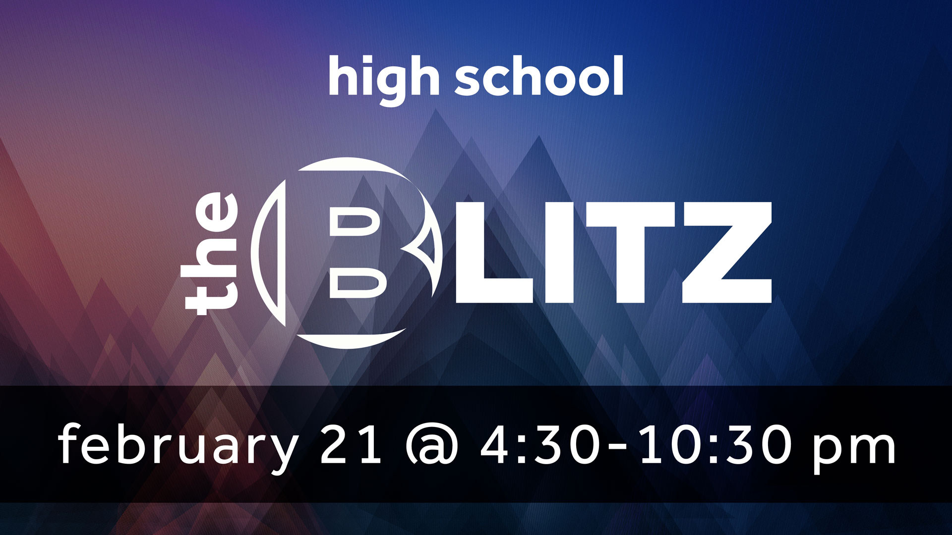 High School Blitz | CORE Christian Community